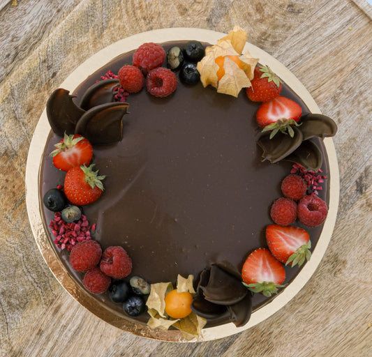 Vaarika-kohupiimatort šokolaadiga 1kg